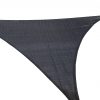 Abshade Shade Sail Triangle Black 3.6m x 3.6m x 3.6m